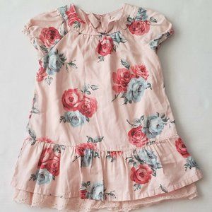 Janie and Jack Girls Baby 12-18m Pink Floral